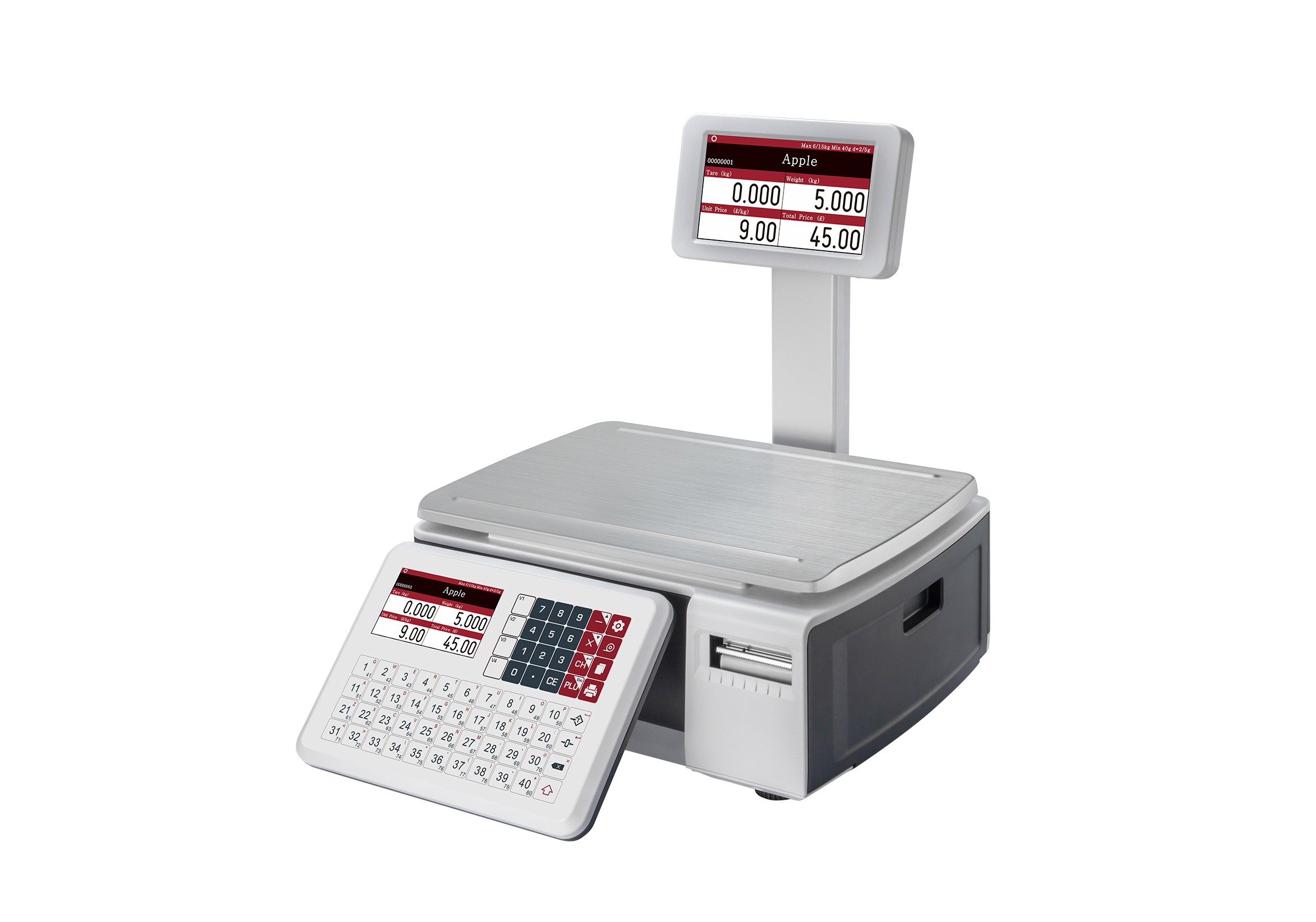 PE Series Label scale