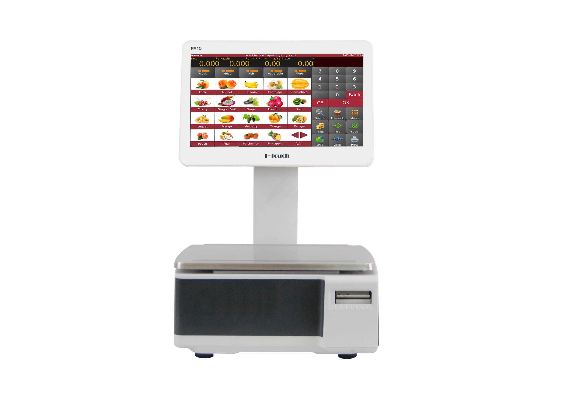 PA15 Series Label Scale