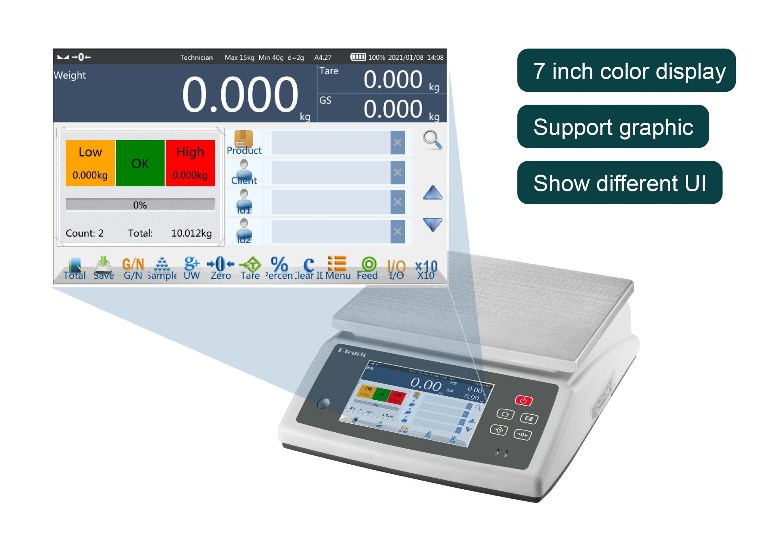 AA7 Weighing Scale