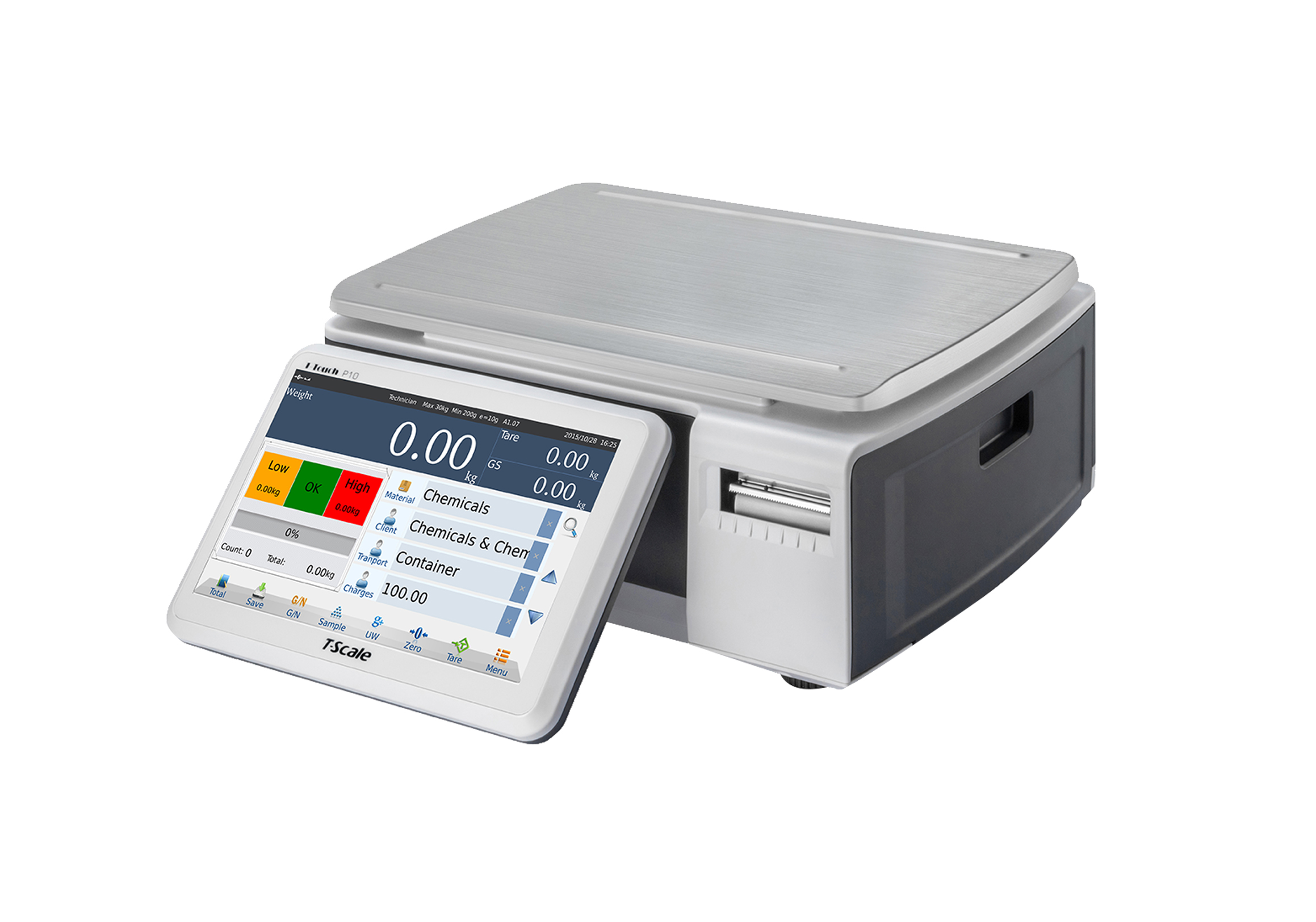 PCA10 Series Label scale